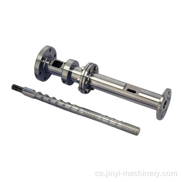 Estrusore di riciclamentu di plastica Special Screw Barrel Degas Type